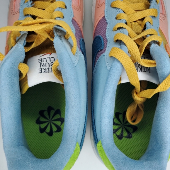 Nike Air Force 1 LV8 Sun Club (GS) DMO984-700 - Picture 7 of 9